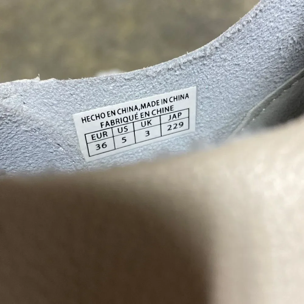 Musse & Cloud Masy Nude Leather Lace Up Sneaker Size 5 NEW